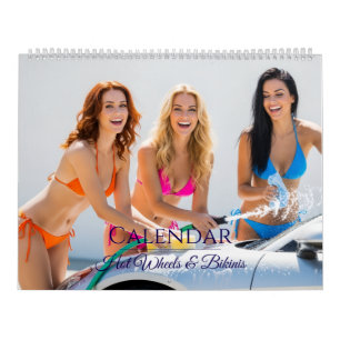 Bikinibiltvättkalender – fantastiska kvinnor kalender