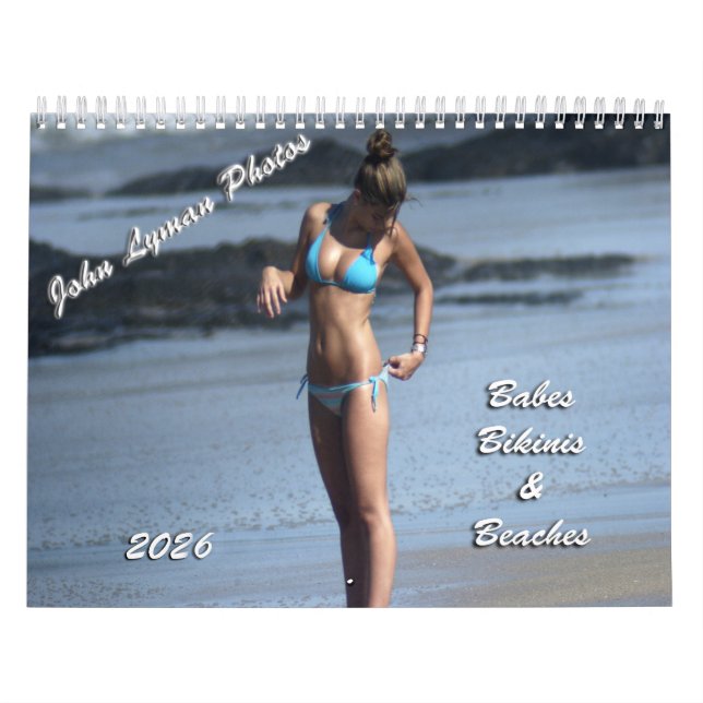 Bikiniflickor 2026 kalender (Omslag)