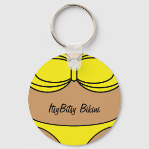 Bikinigult Nyckelring