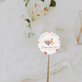 Bikinis & Bellinis Sällskapsklubb för möhippor Runt Klistermärke