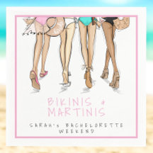Bikinis & Martinis Bachelorette Party Helg