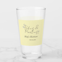 Bikinis & Martinis möhipparty gult retro Glaskopp