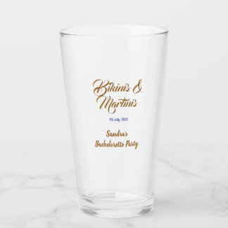 bikinis & martinis möhipparty namn brun  glaskopp