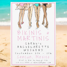 Bikinis & Martinis Systerfest / Bröllopshelg