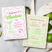 Bikinis och Martinis Bachelorette Party