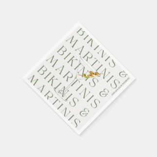 Bikinis och Martinis Pappersservett