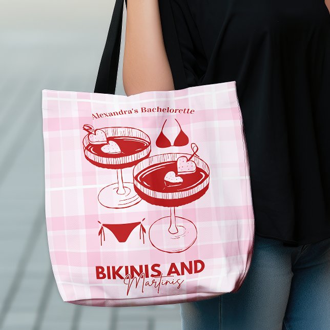 Bikinis Och Martinis Systerfest Tygkasse (Skapare uppladdad)
