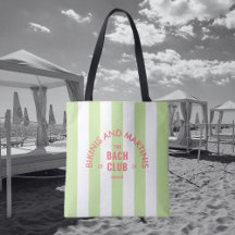 Bikinis Och Martinis The Bach Club Grön Randig