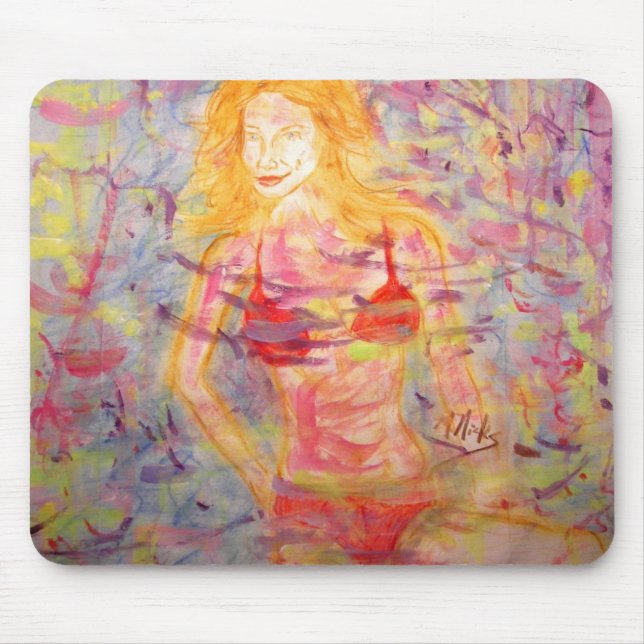 bikinisk flicka musmatta (Framsidan)