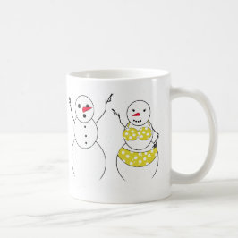Bikinisnömännens tid kaffemugg