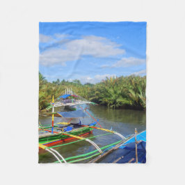 Bikol i Filippinerna Fleecefilt