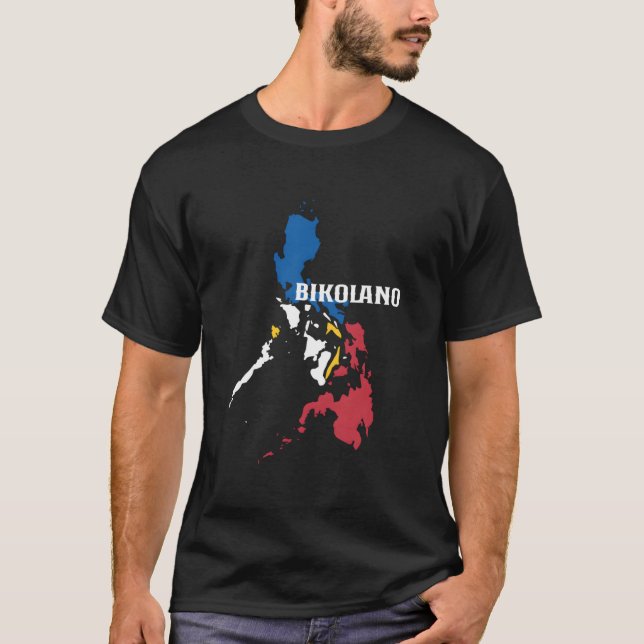 Bikolano för Bicol Filios och Filias T Shirt (Framsida)