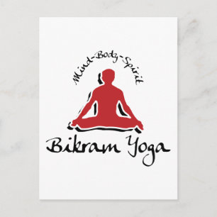 Bikram Yoga Gift Vykort