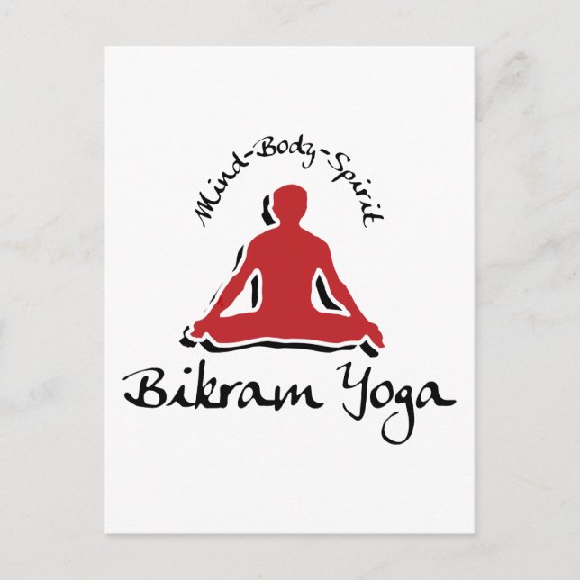 Bikram Yoga Gift Vykort (Framsida)
