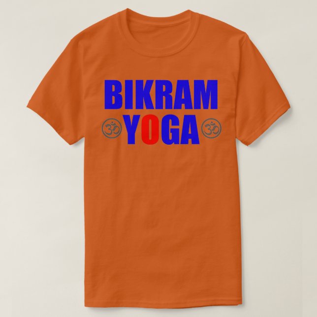 Bikram Yoga Gifts Bikram Yoga Teacher Gift Ideas f T Shirt (Design framsida)