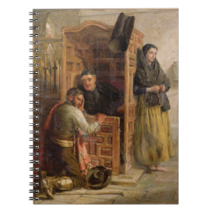 Bikt 1862 (olja på kanfas) anteckningsbok