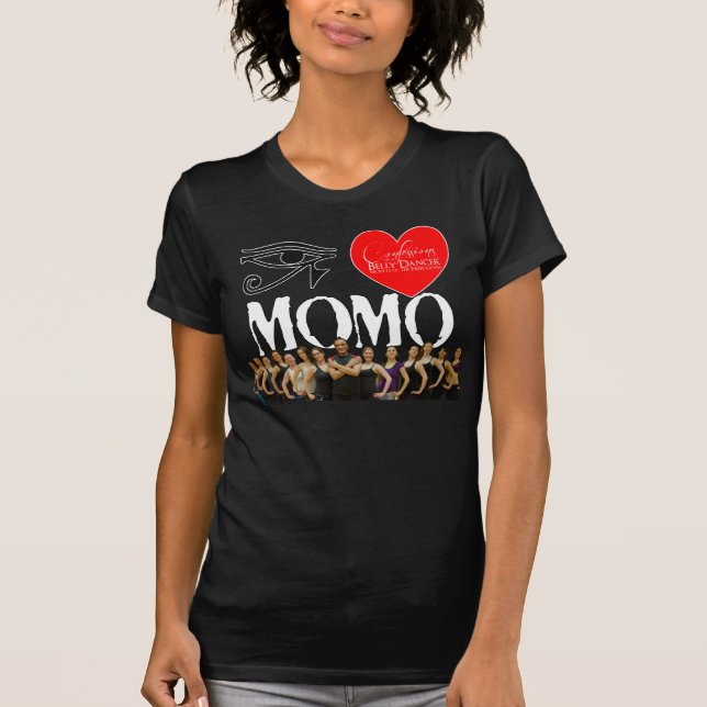 Bikter av en magdansös mig <3 Momo T-shirt (Framsida)