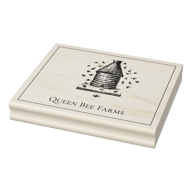 Bikupa, biodling eller biodling stämpel (Stämpel)