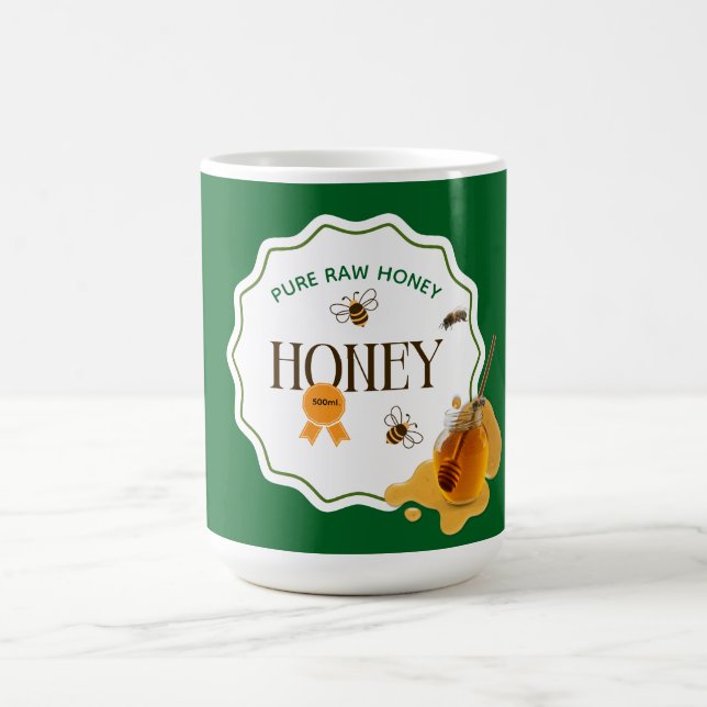 Bikupa Honungsburk Honeybee Apiary Kaffemugg (Center)