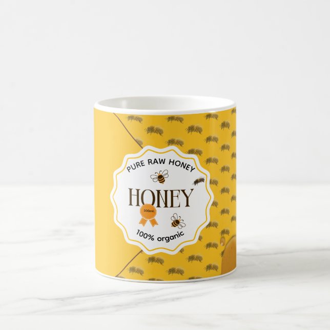 Bikupa Honungsburk Honeybee Biodling Kaffemugg (Center)
