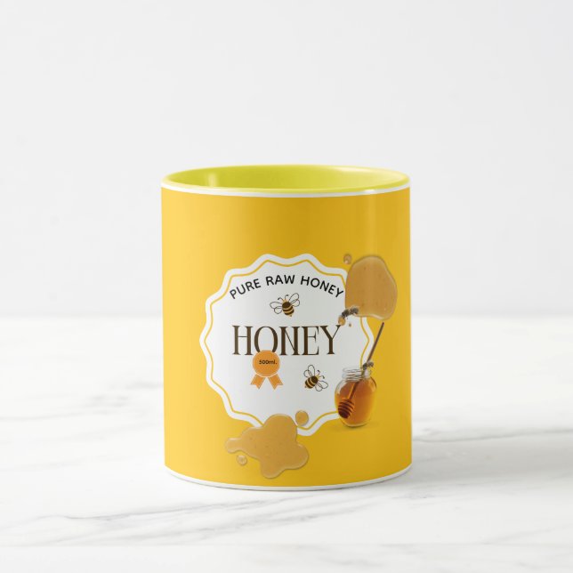 Bikupa Honungsburk Honeybee Biodling Mugg (Center)