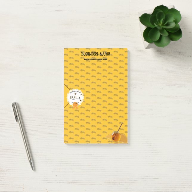 Bikupa Honungsburk Honeybee Biodling Post-it Block (Kontor)