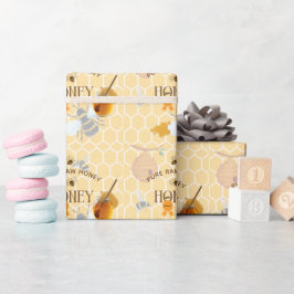 Bikupa Honungsburk Honeybee Biodling Presentpapper