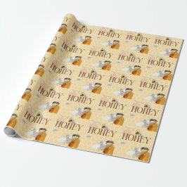 Bikupa Honungsburk Honeybee Biodling Presentpapper
