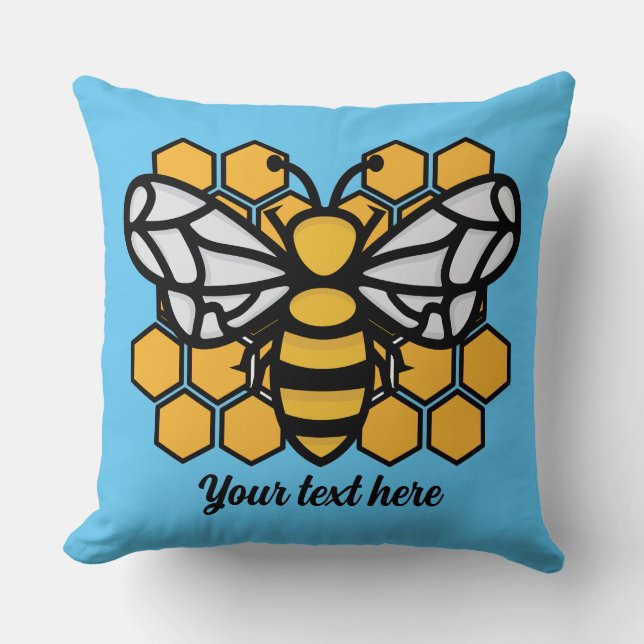 Bikupor redigerbar Dekorativ kudde (Framsida)