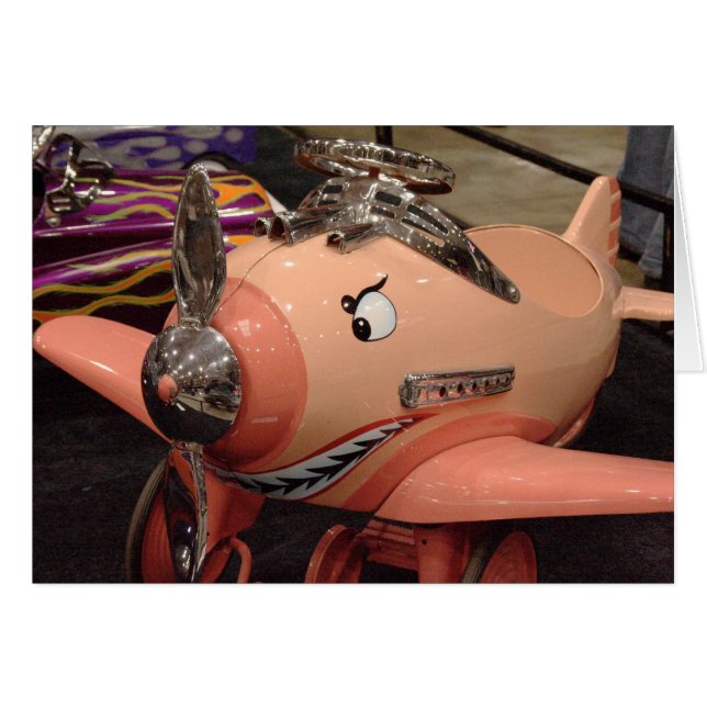 Bil 1946 för pedal för Murray jaktflygplan Hälsningskort (Framsidan Horizontal)