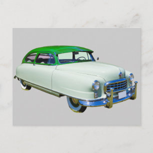 Bil 1950 för Nash ambassadörantikvitet Vykort