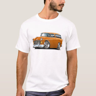 Bil 1955 för Chevy Nomadorange Tee