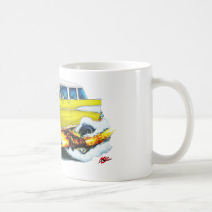 Bil 1957 för Chevy Nomadgult Kaffemugg