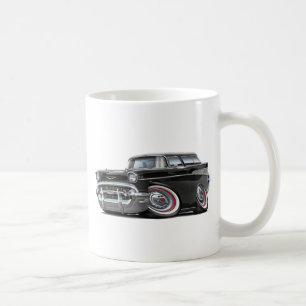 Bil 1957 för Chevy Nomadsvart Kaffemugg