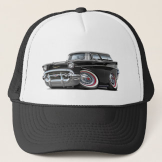 Bil 1957 för Chevy Nomadsvart Keps