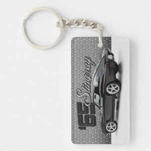 Bil 1965 för klassiker för Chevy Corvette Vette Nyckelring