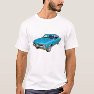 Bil 1966 för blåttPontiac Le Mans muskel Tee Shirt
