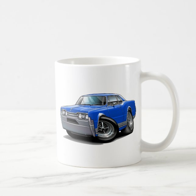 Bil 1967 för Olds Cutlassblått Kaffemugg (Höger)