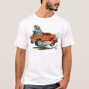 Bil 1970-72 för orange för Olds Cutlass 442 T Shirt