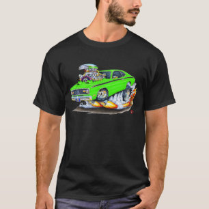 Bil 1970-74 för Plymouth dammtrasalimefrukt T-shirt