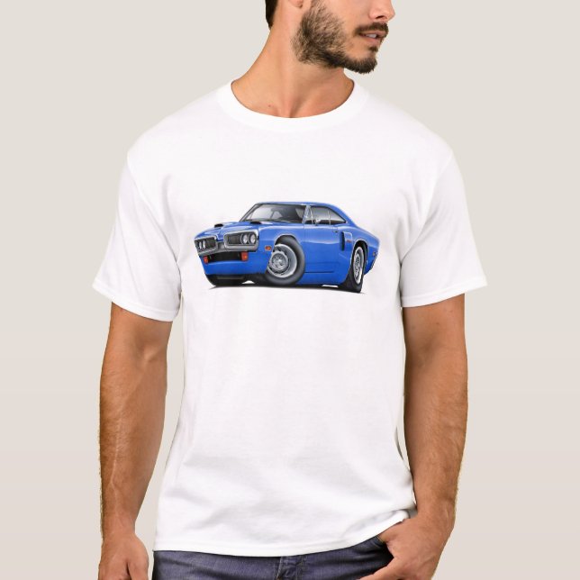 Bil 1970 för CoronetRT-blått Tee (Framsida)