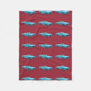 Bil 1971 för muskel för Oldsmobile Cutlass suverän Fleecefilt