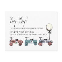 Bil Drive by Karantän 1-års födelsedagsfirande