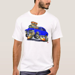 Bil för 1964 GTO-blått T-shirt