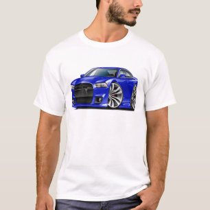Bil för blått för fintuppladdare SRT8 Tee Shirt