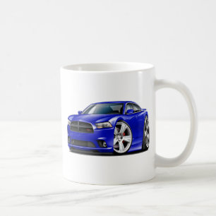 Bil för blått för fintuppladdareRT Kaffemugg