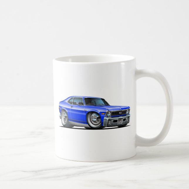 Bil för Chevy Novablått Kaffemugg (Höger)