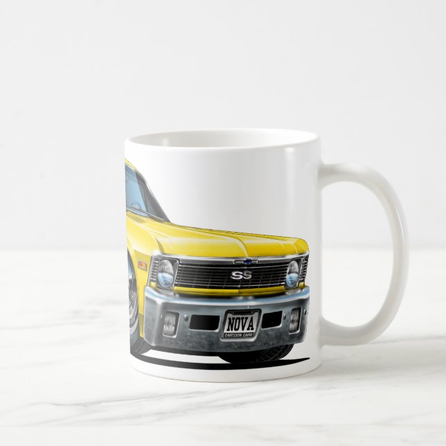 Bil för Chevy Novagult Kaffemugg (Höger)