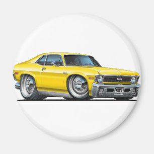 Bil för Chevy Novagult Magnet