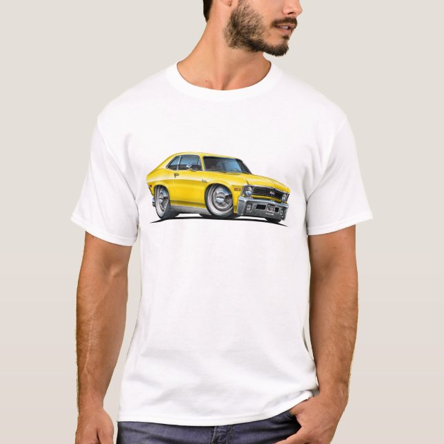Bil för Chevy Novagult T-shirt (Framsida)
